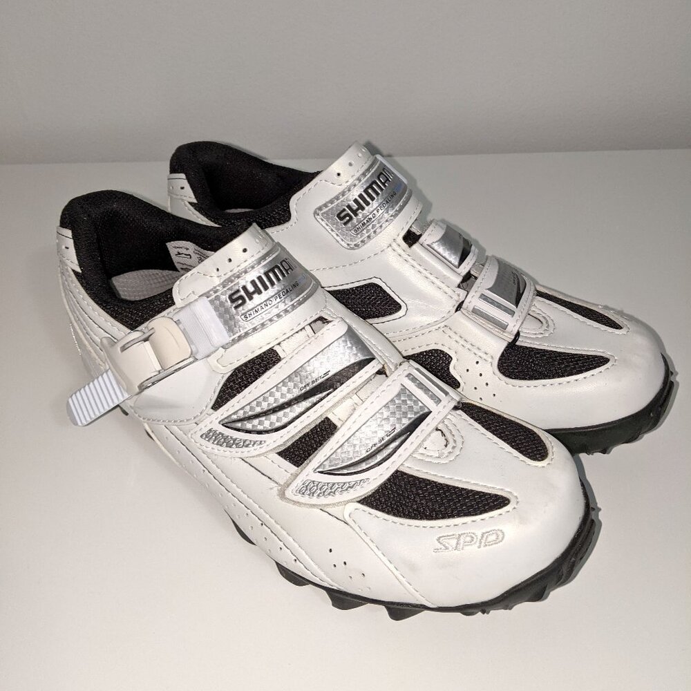Shimano WM62 Women's Mountain Bike Shoe US 7.8 EU 40 White